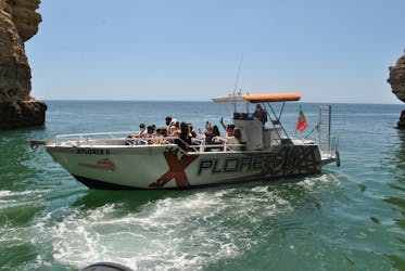 Grotte dell’Algarve e tour in barca per l’osservazione dei delfini
